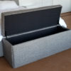 Upholstered bedroom bench