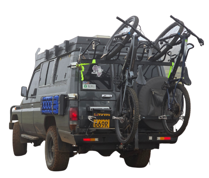 Makespace HD Tow Hitch Bike Carrier - Image 2